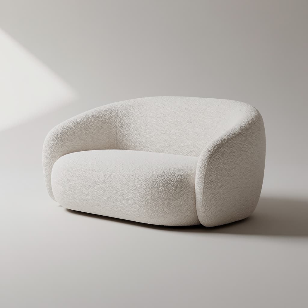 Cloud Bouclé Loveseat